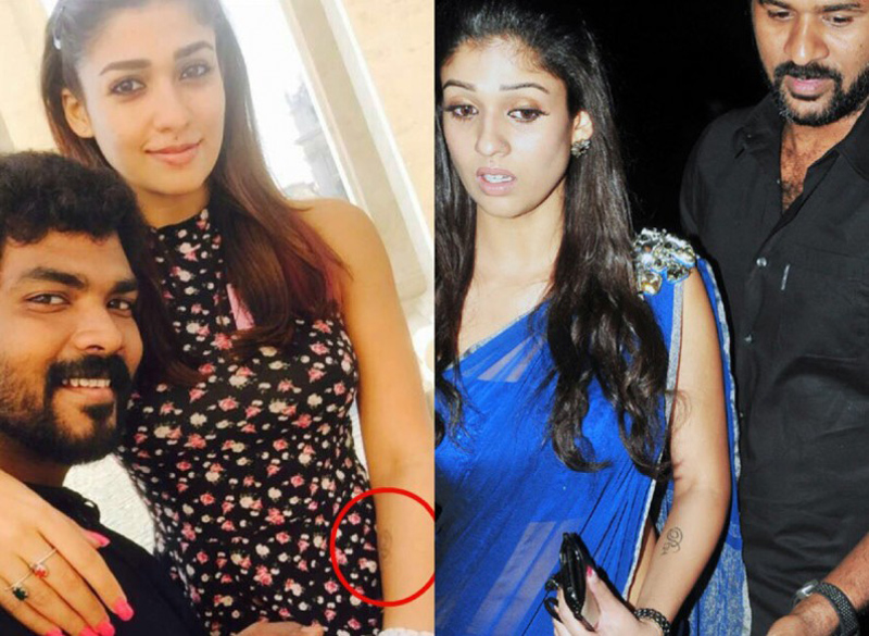 Nayanthara tattoo JFW