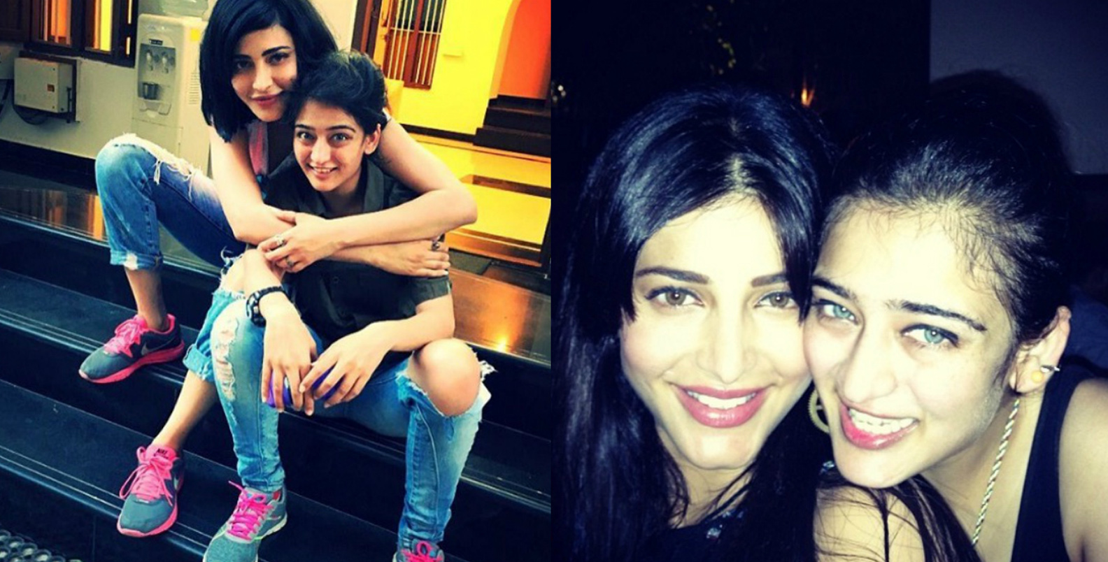5 Times Shruti And Akshara Haasan Proved They Are The Best Sisters in Town!...