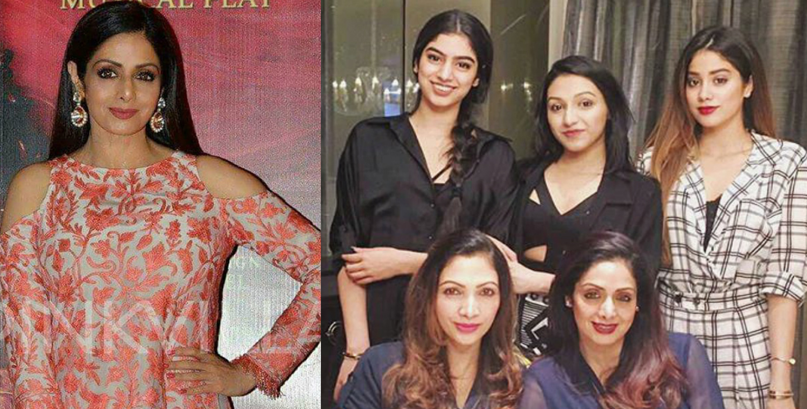 Sridevi And Her Daughters Look Stunning In These Pictures ...