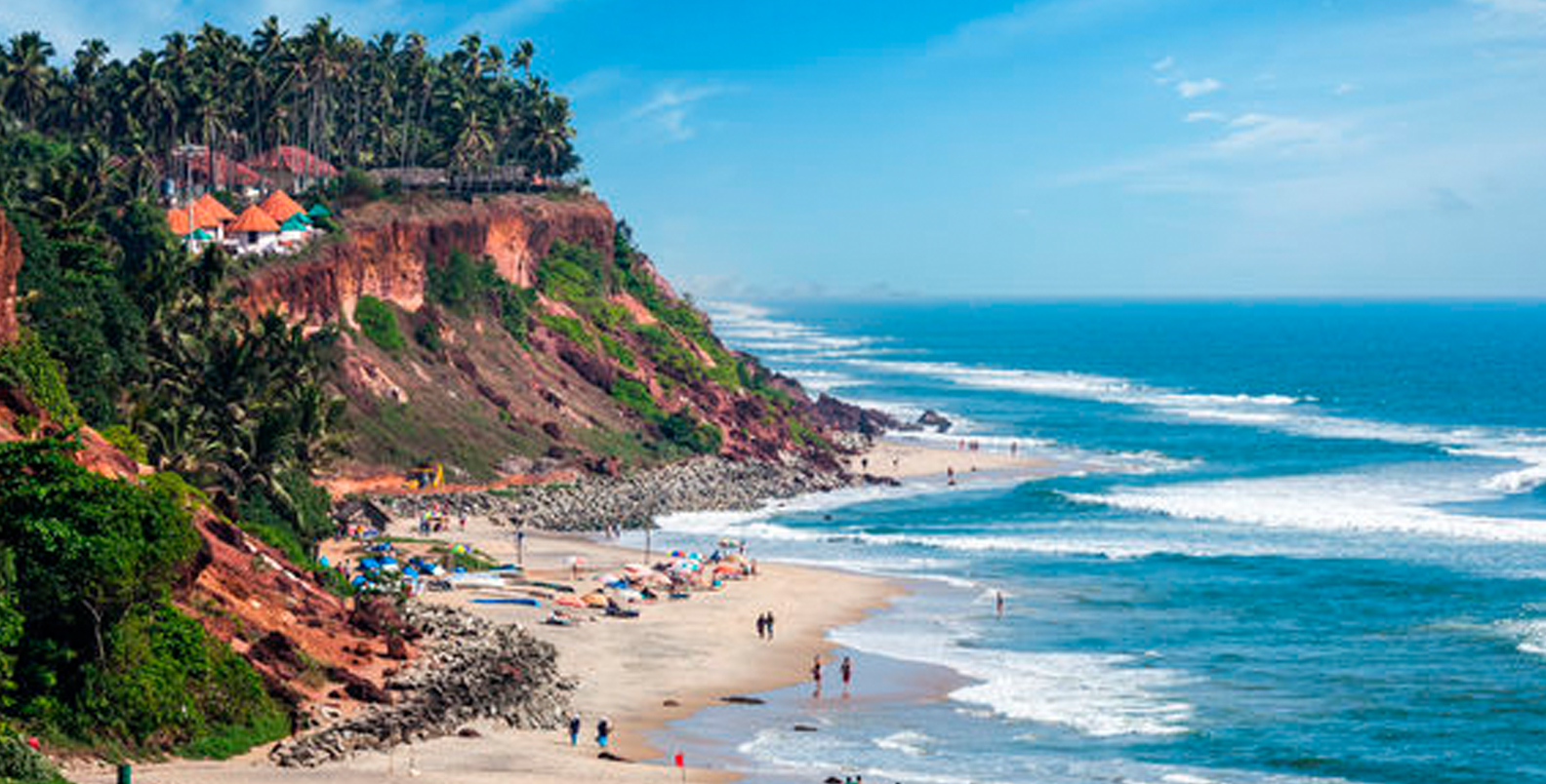 varkala beach tourist places