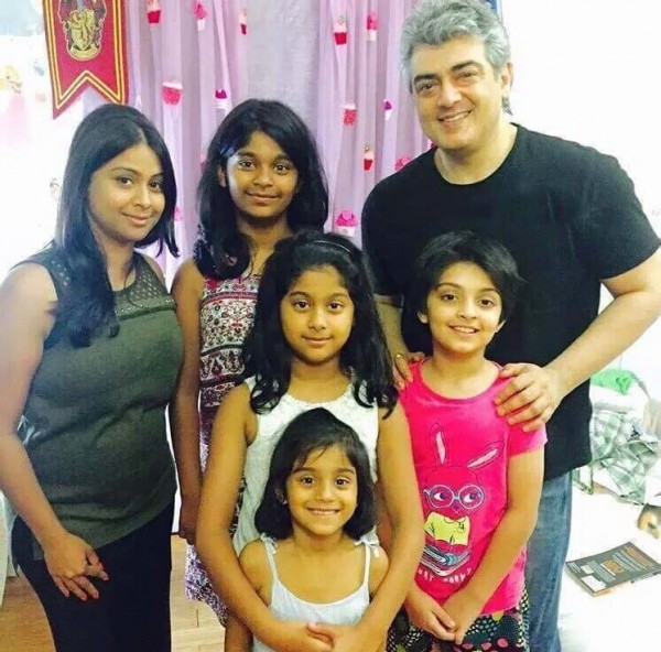 Image result for ajith and daughter