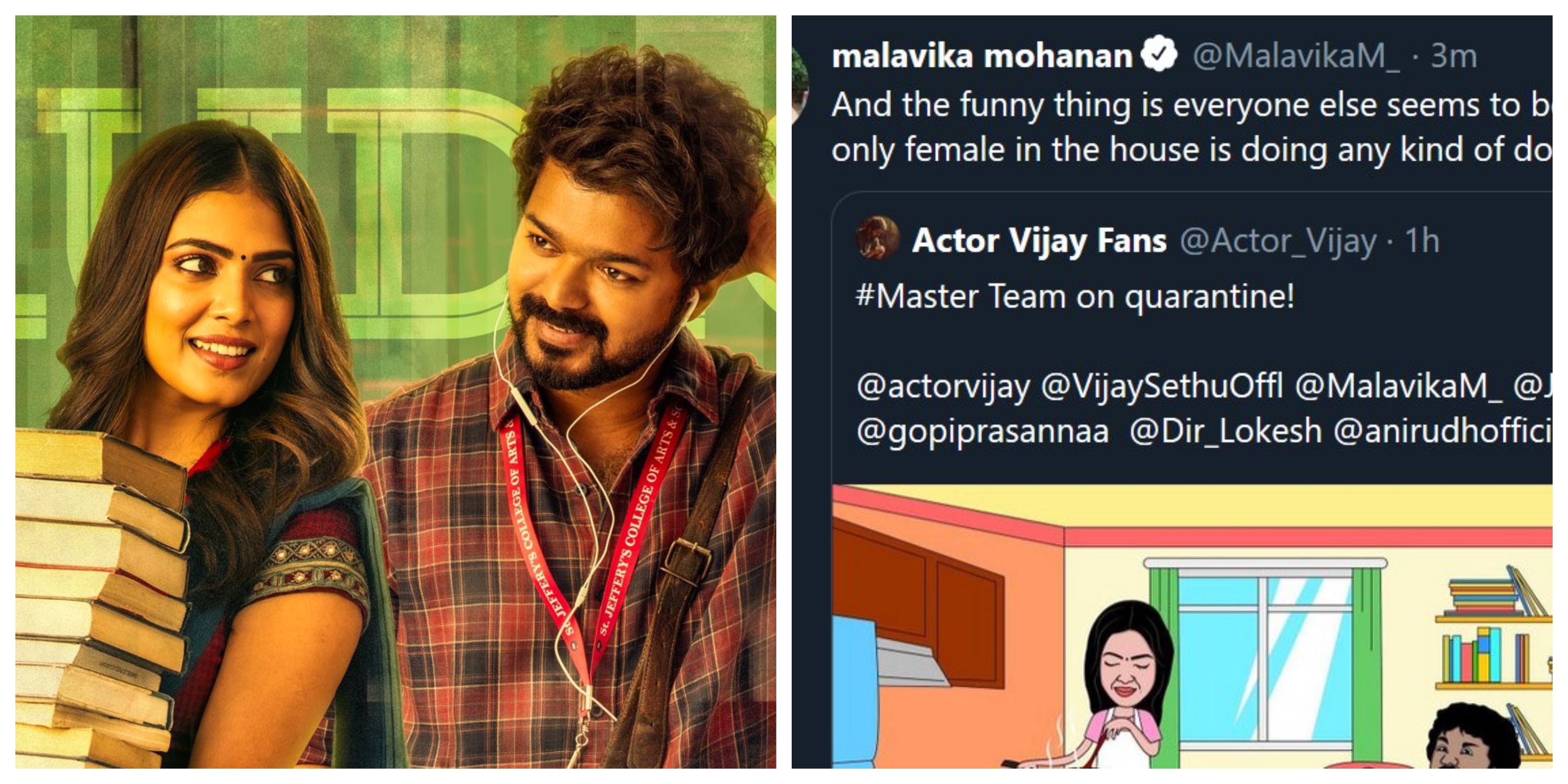 Malavika Mohanan Trolled By Netizens For Calling Out Sexism; Chinmayi Shows  Support! | JFW Just for women