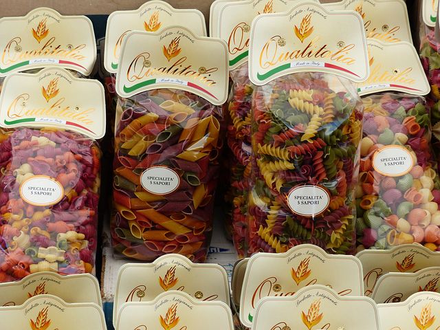 pasta colorful packaging bags noodles italian carbohydrates sell shaping beverage packing trends key packed sweetness flavor snack raw beware sabotage