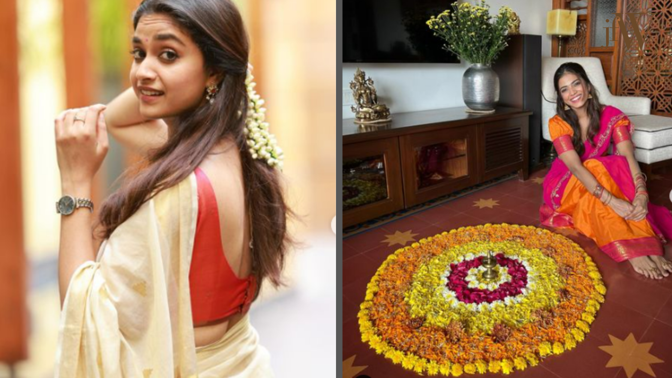 PIC TALK: From Keerthy Suresh to Malavika Mohanan, here's a look at how  these Stars celebrated Onam! | JFW Just for women