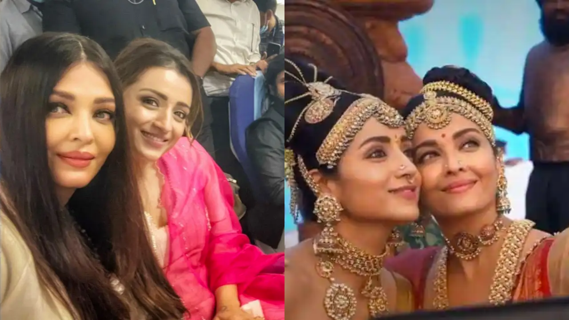 PIC TALK: Trisha, Aishwarya Rai & AR Rahman Pose Adorably! See Photo!