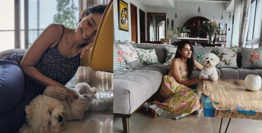 Andrea Jeremiah Shares Adorable Pictures With Her Fur Ball, Jon Snow!