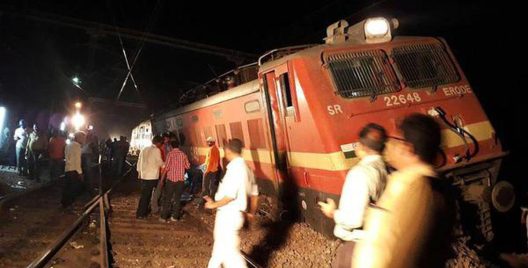 Erode-Chennai train meets with accident; Sabotage suspected